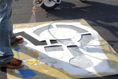 Painting handicap symbol
