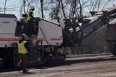 Milling helps improve drainage