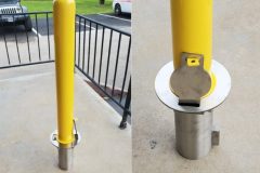 4″ Inch Removable Steel Pipe Bollard