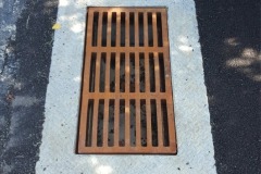 Single stone sewer inlet St Louis MO