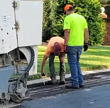 Measuring Asphalt Milling Depth